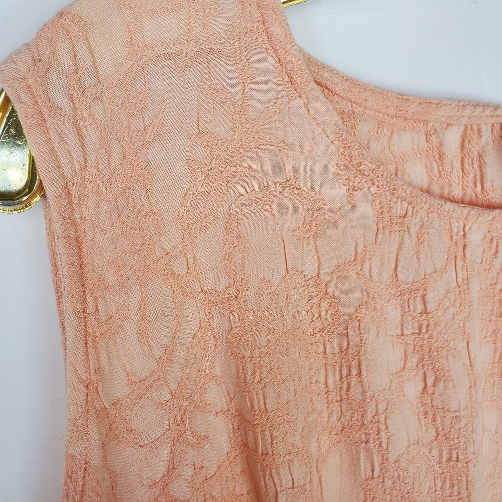 Vintage Maxi Midi Crinkle MooMoo Dress Lagenlook - Picture 5 of 10